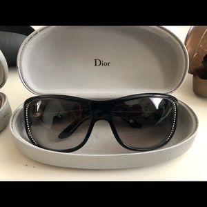 Dior black sunglasses